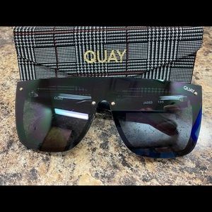 Quay Jaded Shield Sunglasses